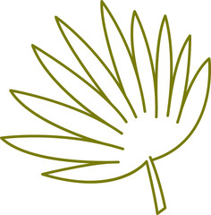 leaf line illustration