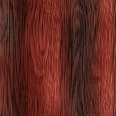 Naklejka premium Natural red wood seamless tile pattern to use as background, wood wall texture. Generative AI