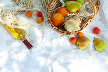 Spending time in nature - picnic, accessories for picnic