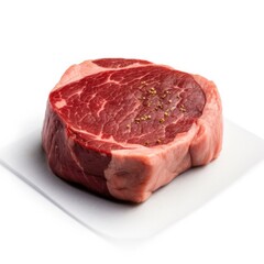 Fototapeta premium Coulotte Steak Top Sirloin Cap Steak. Generative AI