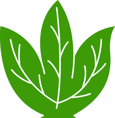 leaf elements illustration