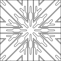  Seamless pattern. Modern stylish texture. Composition from regularly repeating geometrical element. Black and white pattern for web page, textures, card, poster, fabric, textile.