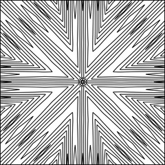  Seamless pattern. Modern stylish texture. Composition from regularly repeating geometrical element. Black and white pattern for web page, textures, card, poster, fabric, textile.