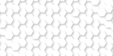 Abstract 3d background with hexagons backdop backgruond. Abstract background with hexagons. Hexagonal background with white hexagons backdrop wallpaper with copy space for text.