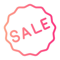 sale gradient icon