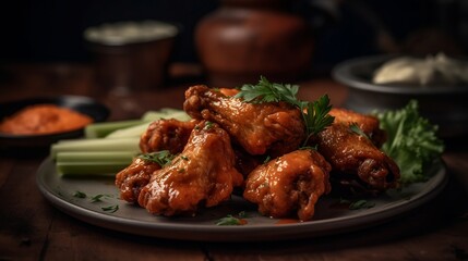 grilled chicken wings