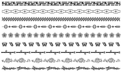 中華模様　飾り線セット　1色
