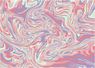 Abstract illustration waves marbling background, pink, purple, and black wallpaper graphic design.Wavy Swirl Seamless Pattern Groovy Background.
