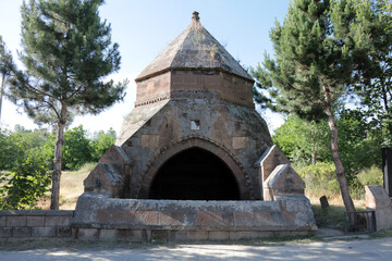 Emir Ali Tomb was built in the 12th century during the Seljuk period. The tomb is located in Ahlat district.