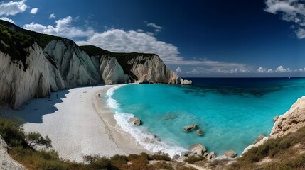 Obraz premium lost island, wonderful sea wallapaper