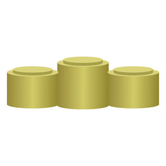 3D Vector Podium