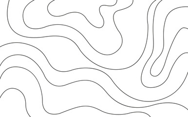 Background for the banner. Elegant flowing lines on white background. Vector.