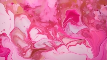A Minimalistic Abstract Texture of Rose Gold Paint. Generative AI