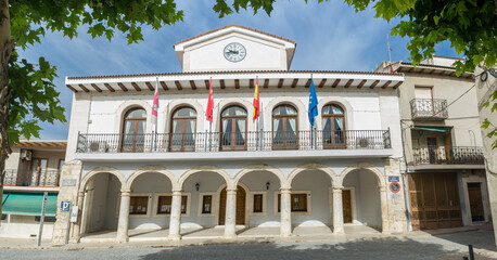 Fototapeta premium Estremera, beautiful little town in Las Vegas County, Madrid, Spain
