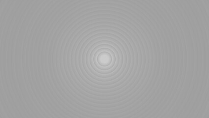 Concentric linear offset white and colour gradient rings of circles steps from top background wallpaper banner background, close up flat lay top view from above. Vector file