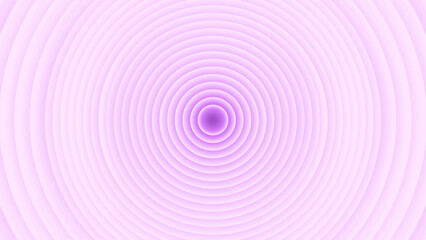 Concentric linear offset white and colour gradient rings of circles steps from top background wallpaper banner background, close up flat lay top view from above. Vector file