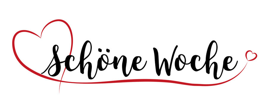 Wonderful Week With Red Hearts (written in German: Sch&ouml;ne Woche)