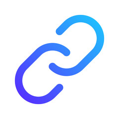 link gradient icon