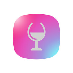 Wine - Pictogram (icon) 