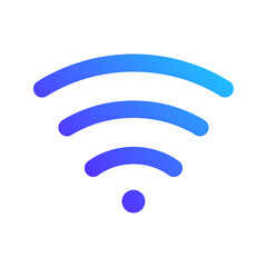 wifi gradient icon