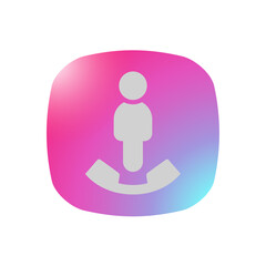 Phone Operator - Pictogram (icon) 