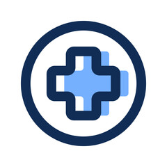 Obraz premium pharmacy filled line icon