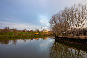 Suleymaniye Mosque in city of Edirne, East Thrace, Turkey