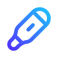 thermometer gradient icon