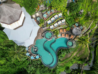 Resort and Swimming pool in Bali Indonesia