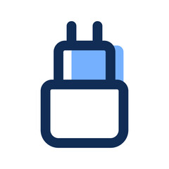 charger filled line icon
