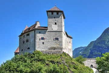 Fototapeta na wymiar Gutenberg Castle, Balzers, Liechtenstein