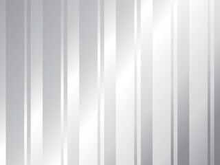 子持ち縞模様の背景　横位置　シルバー