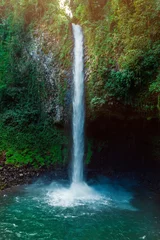 Fototapete Wasserfälle La Fortuna waterfall in Costa Rica  © farec