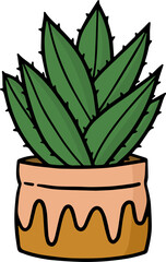 Cactus Plant Illustration