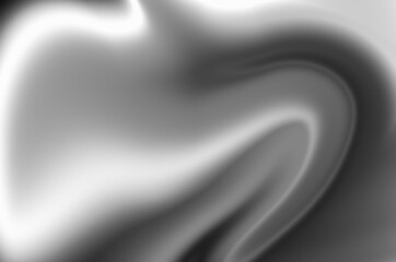 abstract background with smooth wavy lines in black and white colors