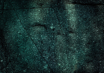 Grunge green cement wall texture for background.