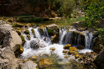 Fototapeta premium God's Bridge, Akchour, Talassemtane Nature Park, Rif region, morocco, africa