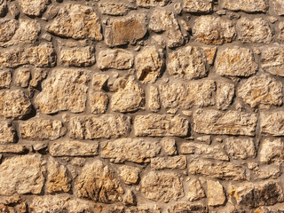 Rough stone blocks wall texture