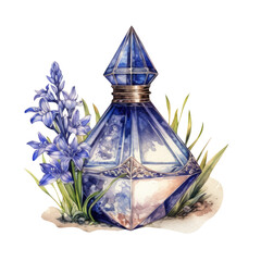 bottle of perfume, Generative AI