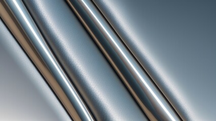 A Beautiful Silver Metal Background With A Smooth Surface AI Generative