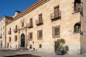 plaza de los bandos in Salamanca Spain