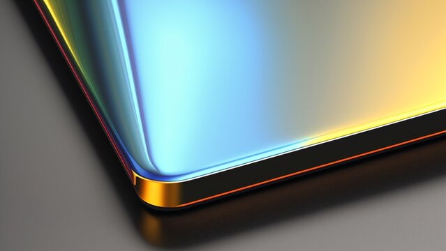 A Creative Image Of A Close Up Of A Colorful Phone AI Generative