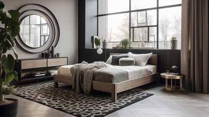 Modern bedroom interior design