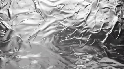 Silver foil background texture
