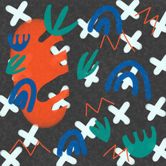 Abstract floral background, floral texture