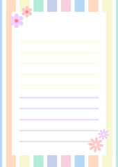 Paper background with pastel color 