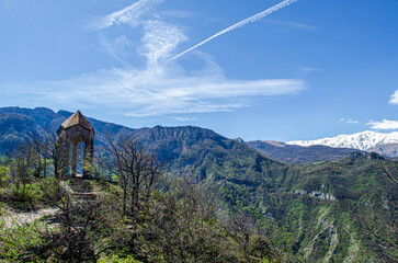 landscape in the mountains