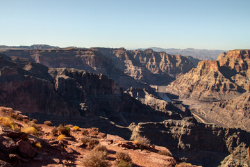 Fototapeta na wymiar Grand Canyon on sunny day