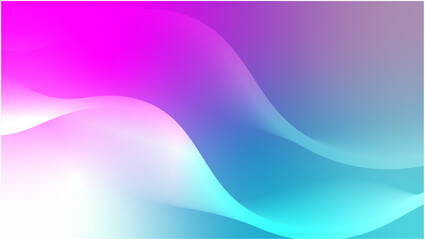 Colorful gradient background with dynamic shapes vector