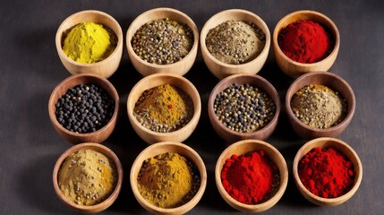 spices in a bowl (Generative AI)